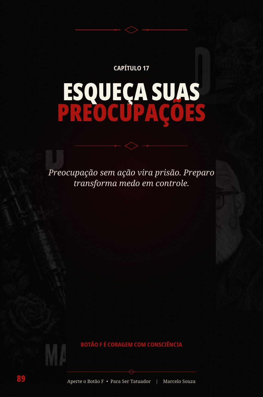 Abertura do capítulo Esqueça suas preocupações